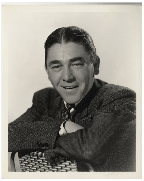 Clarence Sinclair Bull 8'' x 10'' Semi-Glossy Portrait of Moe Howard -- Done for MGM, Circa 1934 -- Near Fine Condition